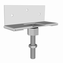 Wood Pro - Connecteur inox réglable 3D avec correcteur de verticalité